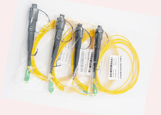 I mini cavi impermeabili della toppa della fibra del singolo modo dello Sc Optitap hanno personalizzato i connettori
