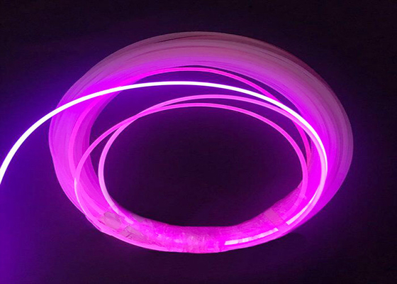 Fibra ottica nuda di plastica a fibra ottica di Rgb di illuminazione di incandescenza del lato del Muttahida Majlis-E-Amal