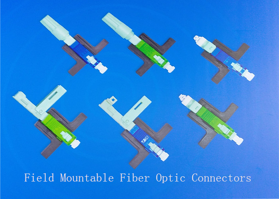 Tipo veloce connettore veloce a fibra ottica di spinta del connettore di Ftth dello Sc APC MP