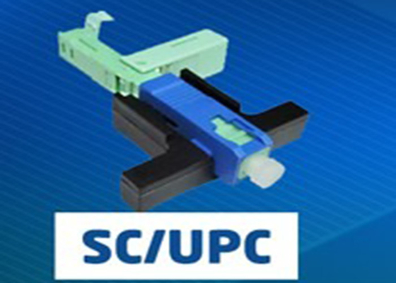 Verde blu delle componenti di perdita dell'inserzione di FTTH del connettore veloce a fibra ottica dello Sc APC UPC