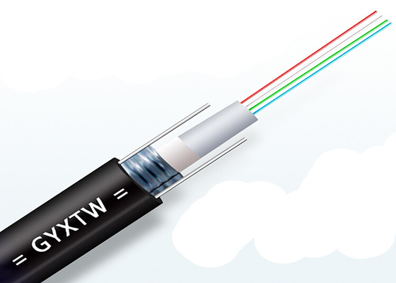 GYXTW 4F allentano il ℃ della temperatura -40~80 dell'operazione dei cavi a fibre ottiche della metropolitana