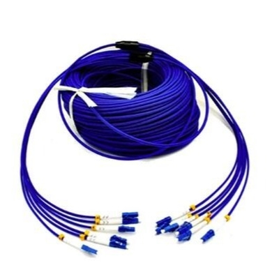 La toppa a fibra ottica blu cabla 3.0mm 300M Low Insertion Loss con la lunghezza su ordinazione