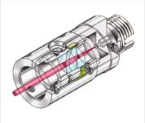 La serie 60FC-T del collimatore della fibra ha integrato l'adeguamento di INCLINAZIONE per impedire le aberrazioni vignettatura o il ritaglio