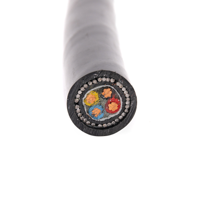 cavo rivestito dell'alogeno zero basso a voltaggio inferiore medio del fumo del cavo isolato di 3x 150mms XLPE