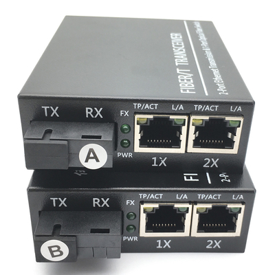 Modulo veloce basso del ricetrasmettitore di media della trasmissione a fibra ottica 10/100/1000Base-TX e 1000Base-SX 100 del convertitore