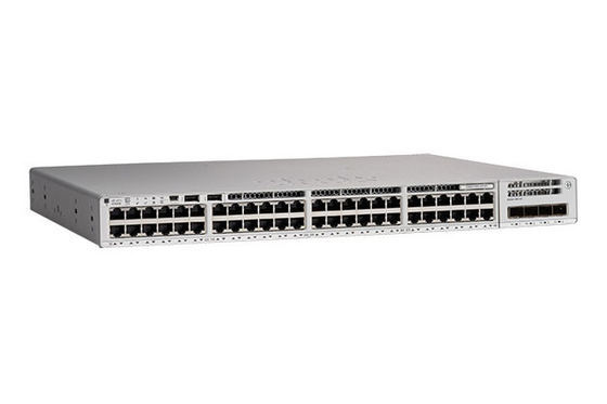 Porte Ethernet del commutatore 48 del catalizzatore 9200l L3 di Cisco &amp; porti di tratta in salita dello Sfp da 4 gigabit (c9200l-48t-4g-a)