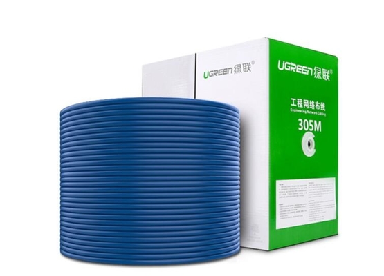 305 metri di Ethernet di LAN Cable CAT6 UTP/STP 305 m. Roll Length LSZH di rivestimento di PVC