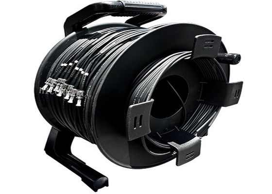 Qualità  Portable Retractable Cable Reel For Various Tactical Communication FO Cable fabbrica