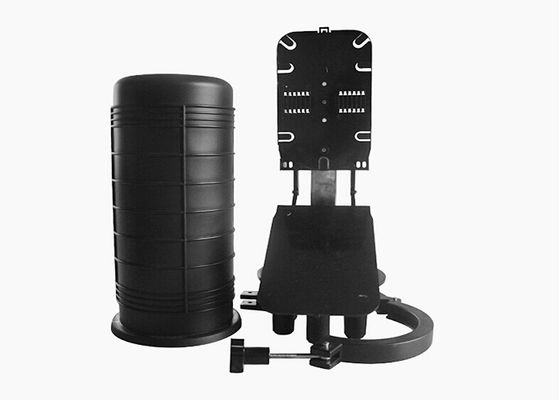 Qualità  Dome Type Joint Closure Fiber Optic 12 Cores To 96 Cores 3 Inlets And 3 Outlets fabbrica