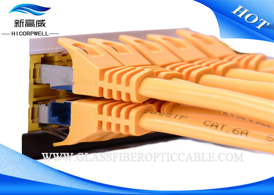 Di CAT6A UTP/STP 2 Gigabit Ethernet di lan del cavo connettore di Unshield del rame BC