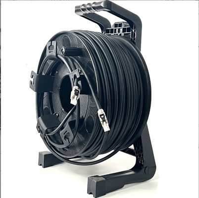 Stage Retractable 80M 100M Cat6 Cat5 Prefabricato Cable Network Cable Winding Drum per Video Audio