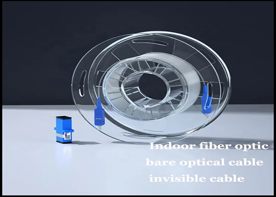 Infissi a fibra nuda 1KM 2KM 5KM 10KM G657A1 G657A2 fibra invisibile a fibra nuda cavo ottico a fibra lc