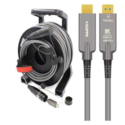 Armored Upgraded Engineering Version 2.0 Fibra ottica HDMI cavo ad alta definizione 4K@60Hz