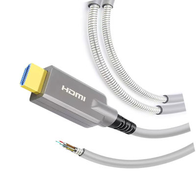 Armored Upgraded Engineering Version 2.0 Fibra ottica HDMI cavo ad alta definizione 4K@60Hz