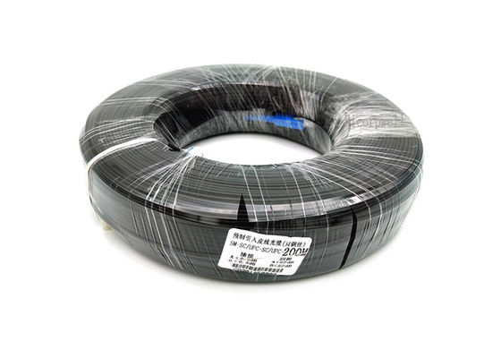 6.5-6.8mm Dia esterno fibra di vetro cavo ottico nero colore singolo multi modalità per applicazioni industriali versatili