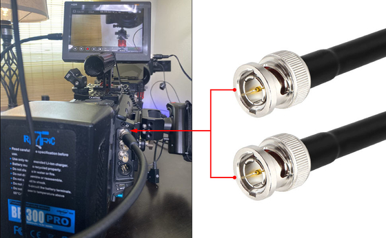 Cavi di trasmissione 3G 12G HDM1 SDI Mini 3G SDI Video Micro Converter con alimentazione USB HDM1 Switcher a SDI Cavo coassiale per applicazioni video