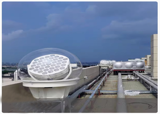 Energia rinnovabile pulita e rispettosa dell'ambiente riduce le emissioni di carbonio, rendendola una scelta ecologica