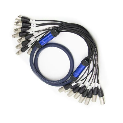 Cat6 50M/80M/100M Cable retrattile di rete prefatto con bobina di avvolgimento Ethercon Connector per display a LED