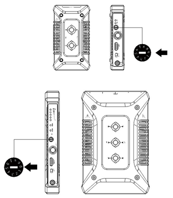 Colore nero tecnologia la maggior parte della trasmissione video senza fili avanzata SDI/di HDMI