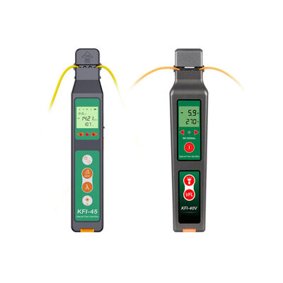 Fabbrica fornitura diretta KFI-45 Cavo ottico segnale direzione identificatore di plastica Fibra ottica identificatore DC 12V alimentato 1 anno