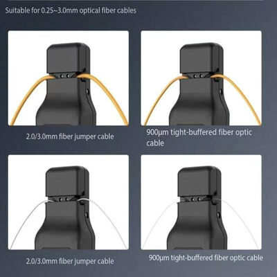 Fabbrica fornitura diretta KFI-45 Cavo ottico segnale direzione identificatore di plastica Fibra ottica identificatore DC 12V alimentato 1 anno