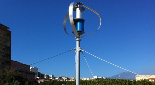 Centrale elettrica ibrida del vento solare del generatore eolico 88KG frenaggio di cortocircuito di 3 fasi