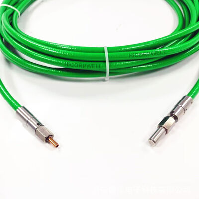 High Power D80 Laser Energy Fiber Armored Patch Cord High Temp Resistant