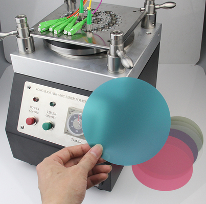 Strumenti per il test delle fibre che forniscono una rettifica e lucidatura liscia e priva di sbavature per connettori in fibra ottica di tipo FC SC ST LC MU MT e MPO