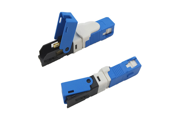 Connettore rapido a fibra ottica delle componenti a fibra ottica blu o verdi di ESC250D