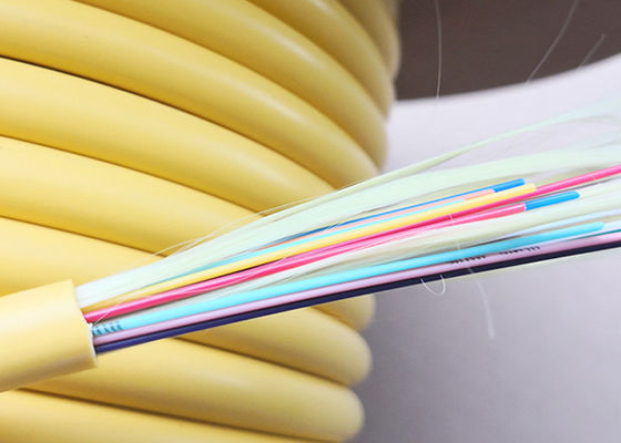 Colore arancio dell'interno misto a fibra ottica del cavo di distribuzione dell'amplificatore stretto flessibile