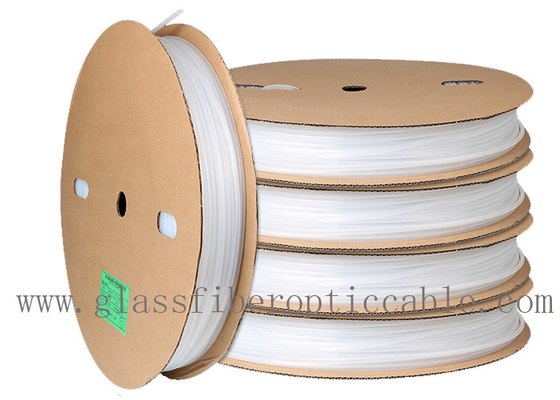 diametro trasparente 4-5mm della metropolitana di protezione di fibra ottica della metropolitana di 200M Bare Fiber Protective