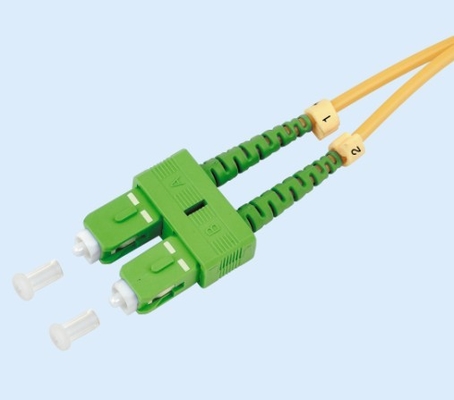 Trecce semplici 9 della fibra di singolo modo di MP 125 G652 IEC 60794 dello Sc APC approvato