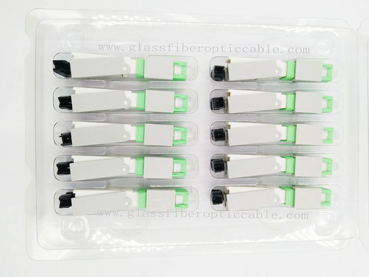 Connettore montabile sul posto veloce ottico della fibra dello Sc APC UPC del connettore della fibra di FTTH