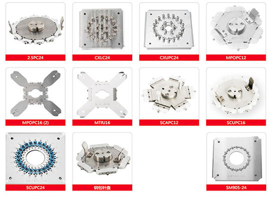 Disco di lucidatura quadrato di acciaio inossidabile FC/SC/ST/LC del disco della macchina per la frantumazione di pressione