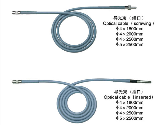 Cavo ottico del pacco di fibra dell'endoscopio/cavo leggero Wolf Compatible Fiber Optical Cable per la LUCE FREDDA SOURC del LED
