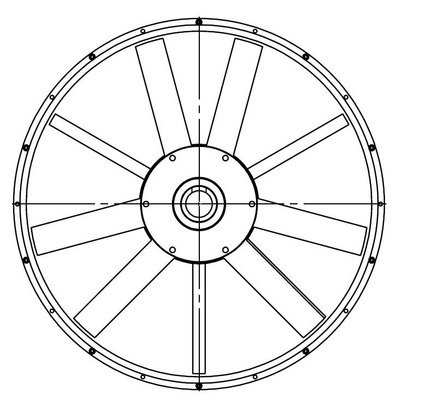 0.3kW Generatore a magnete permanente a flusso assiale a bassa coppia con rotore interno (rotazione dell'albero, fili fissi dalla conchiglia Motore generatore a magnete permanente