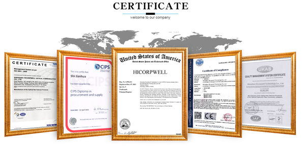 Porcellana Shenzhen Hicorpwell Technology Co., Ltd Certificazioni